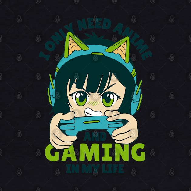 Gaming and Anime by aaallsmiles